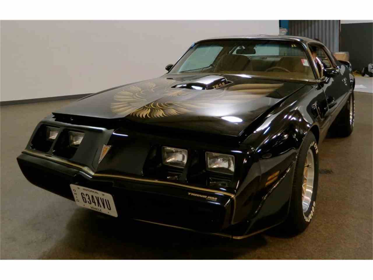 1980 Pontiac Firebird Trans Am T Tops For Sale Cc