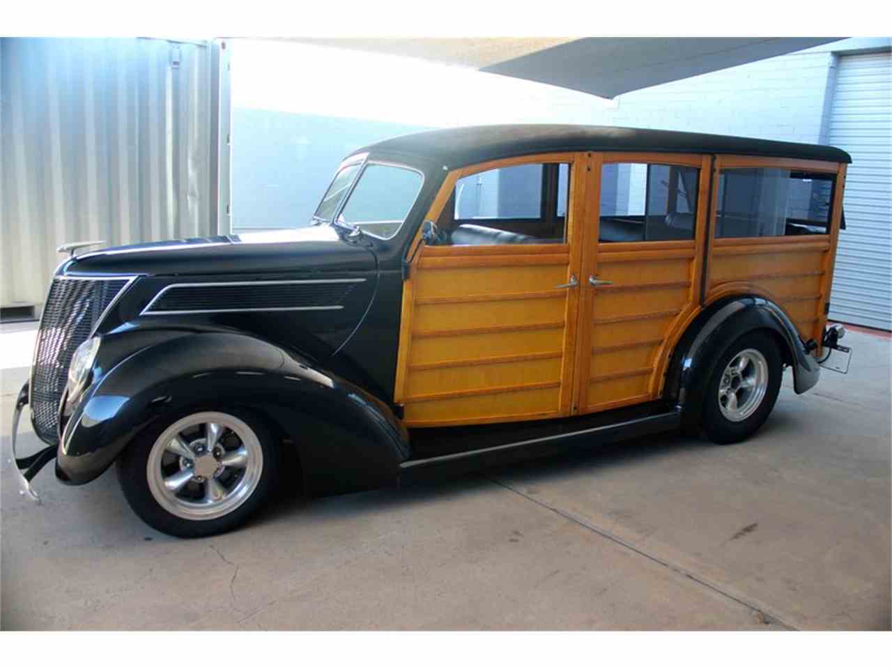 1937 Ford Deluxe Woody Wagon For Sale 