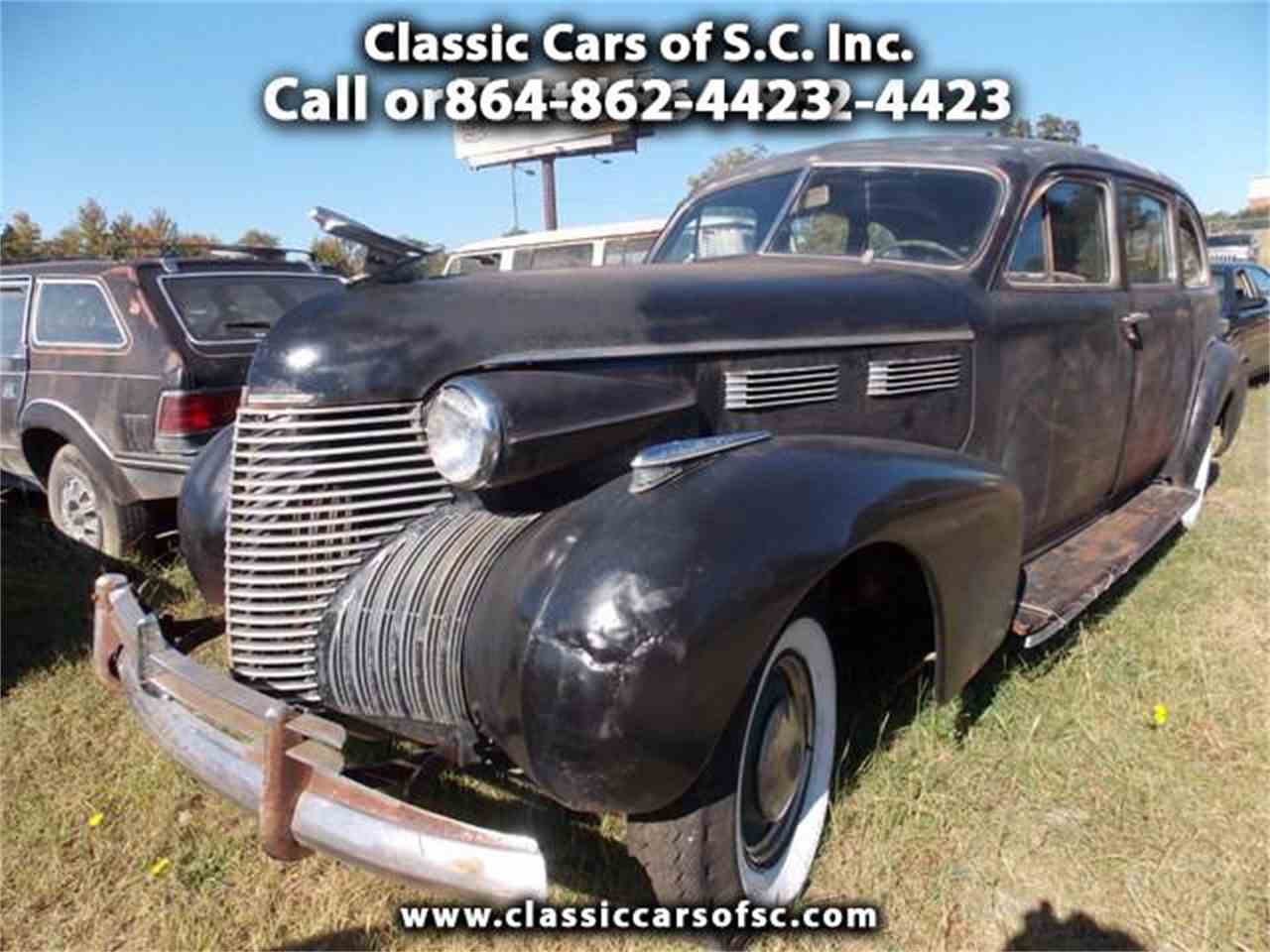 1940 Cadillac Limousine For Sale Classiccars Cc 913605 focus for Classic Cars South Carolina
