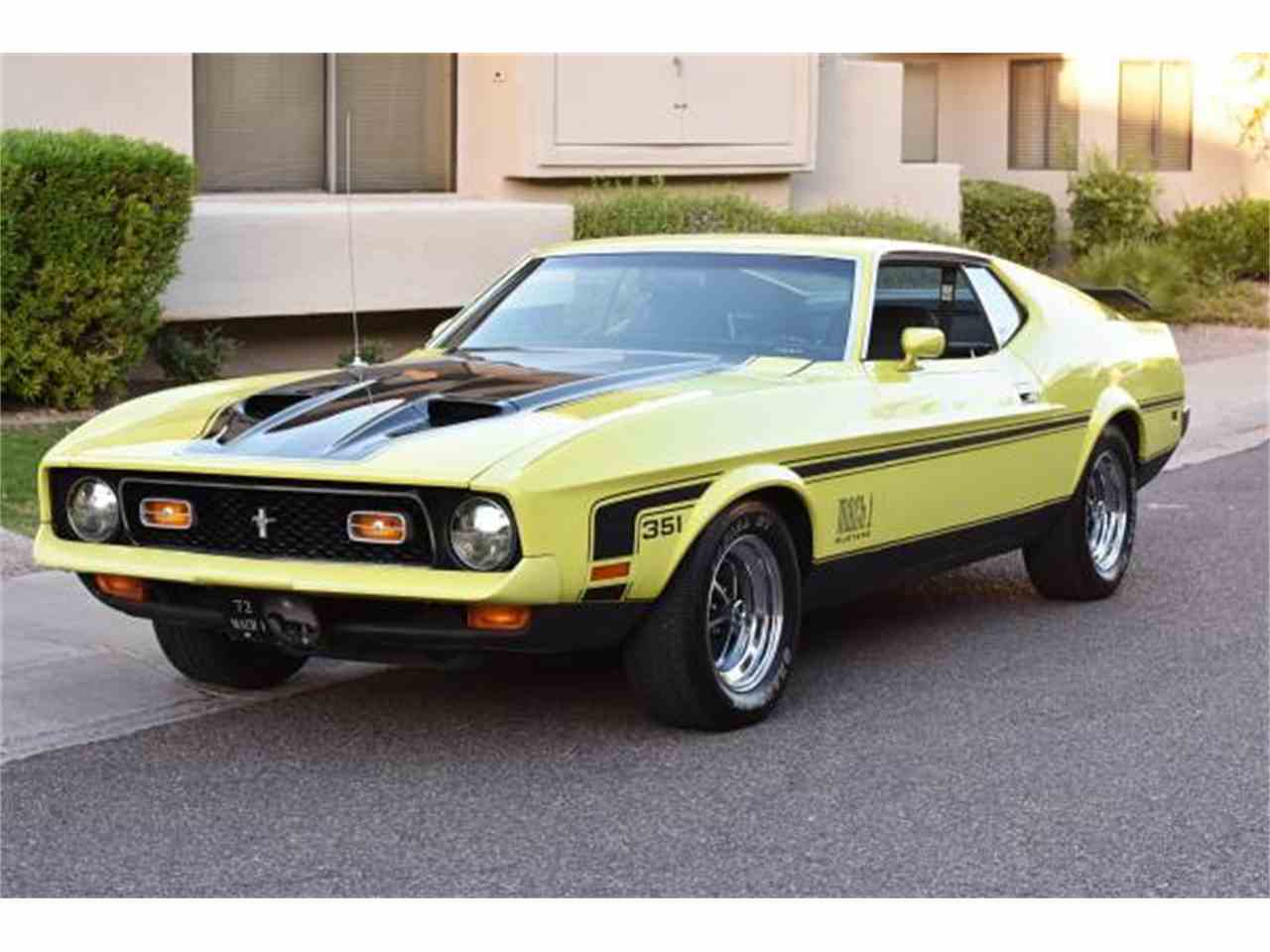 1972 Ford Mustang Mach 1 for Sale | ClassicCars.com | CC-928771