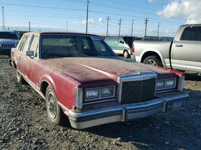 Lincoln town car 1983