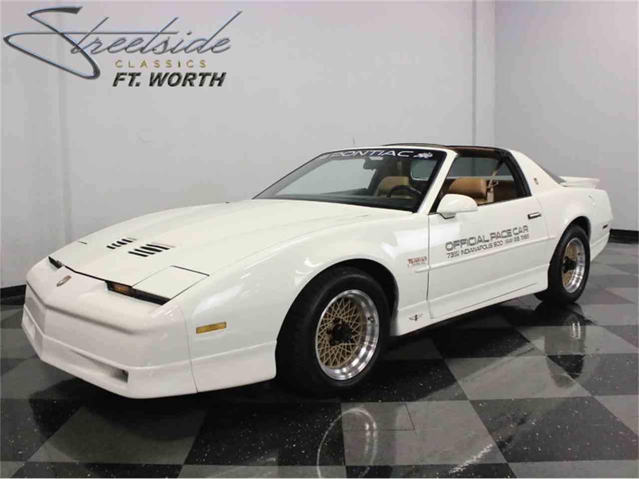 1989 Pontiac Firebird Trans Am Pace Car For Sale 